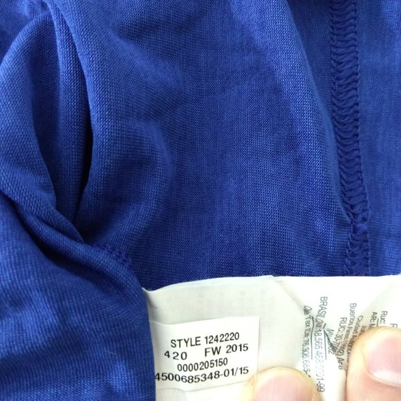 Under Armour Heat Gear Men's Tech 1/4 Zip Loose Fit Workout Shirt Blue Sz M - Picture 5 of 10